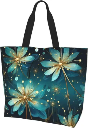 Tote Bag for Women Reusable Grocery Bag Shopping Bag Fluorescent Color Tote Bags Handbag Foldable Shoulder Bag