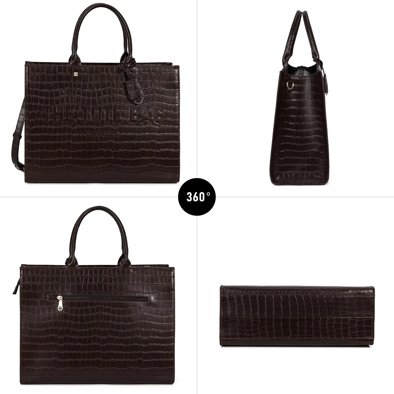 Tote Bag for Women, Top Handle Stachel Purse and Handbags with Shoulder Strap
