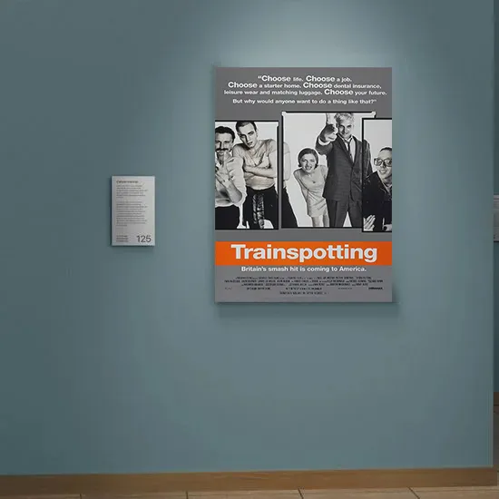 Trainspotting Canvas Print | Film Ewan McGregor Design