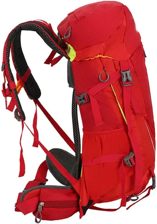 Travel Sports Backpack Camping Bag Multi Pocket Outdoor Bag 40L Hiking Backpack (E,As the picture shows)