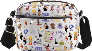 TSOTMO Cartoon Movie Merchandise Gift Kuzco Emperor Movie Crossbody Bag for Movie Fans Kuzco's Poison Zipper Pouch
