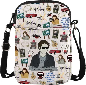 TSOTMO Vampire Merch Horror Movie Inspired Edward Crossbody Bag for Movie Fans