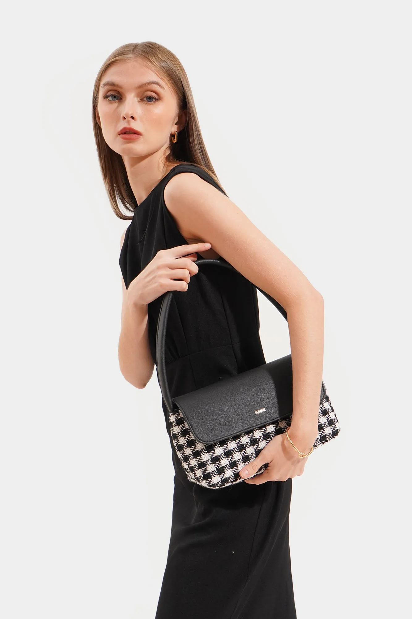 Tweed Shoulder Bag