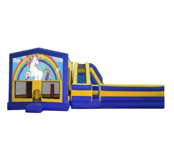 Unicorn Obstacle Mega Combo Jumping Castle