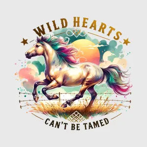 Unicorn Wild Heart Transfer