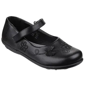 US Brass Primrose Touch Fastening Bar Shoe Black
