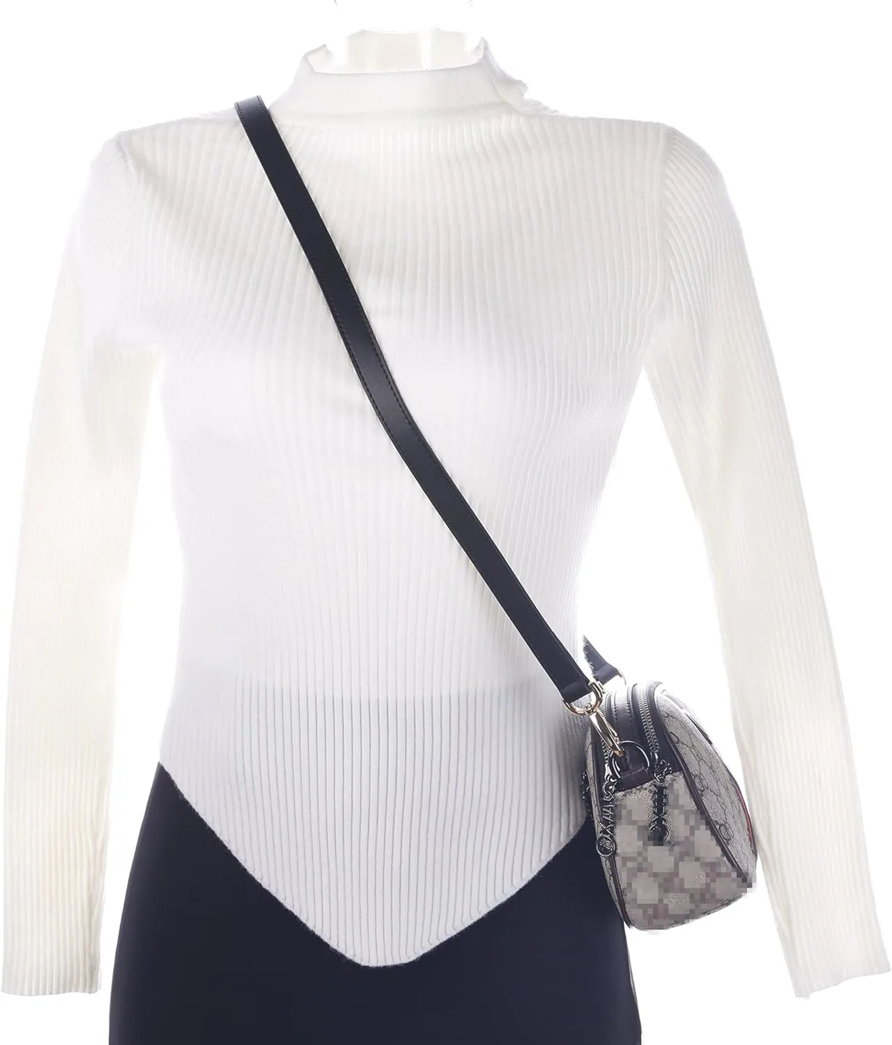 Vachetta Leather Adjustable Crossbody Strap for Women's Crossbody Handbags