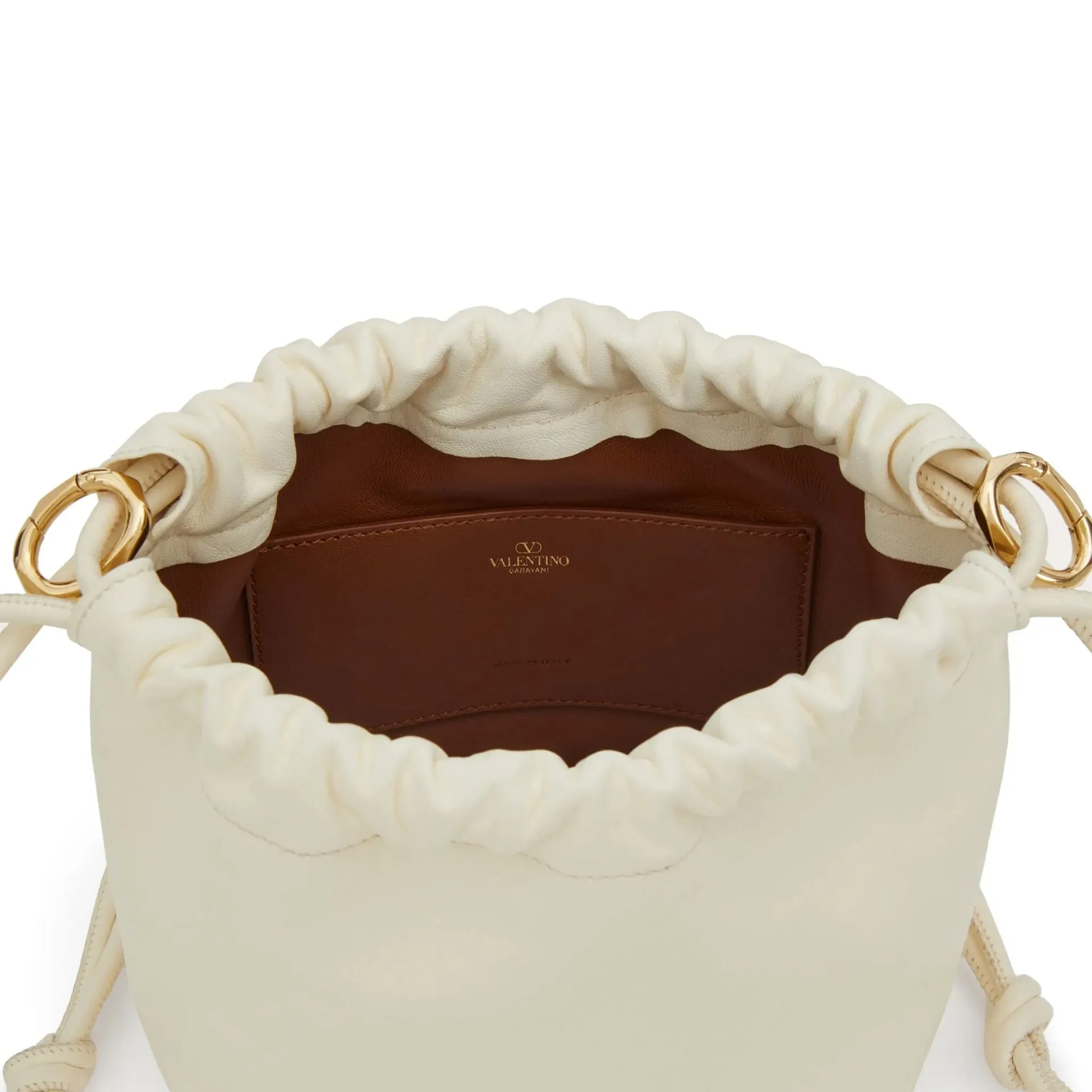 Valentino Garavani Bucket VLogo Pouf Mini Shoulder Bag