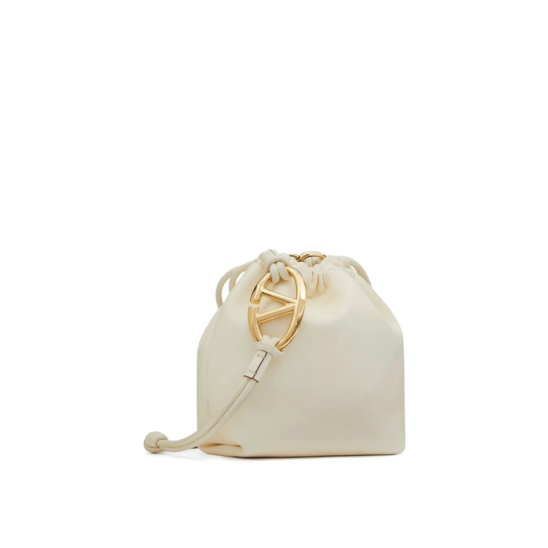 Valentino Garavani Bucket VLogo Pouf Mini Shoulder Bag