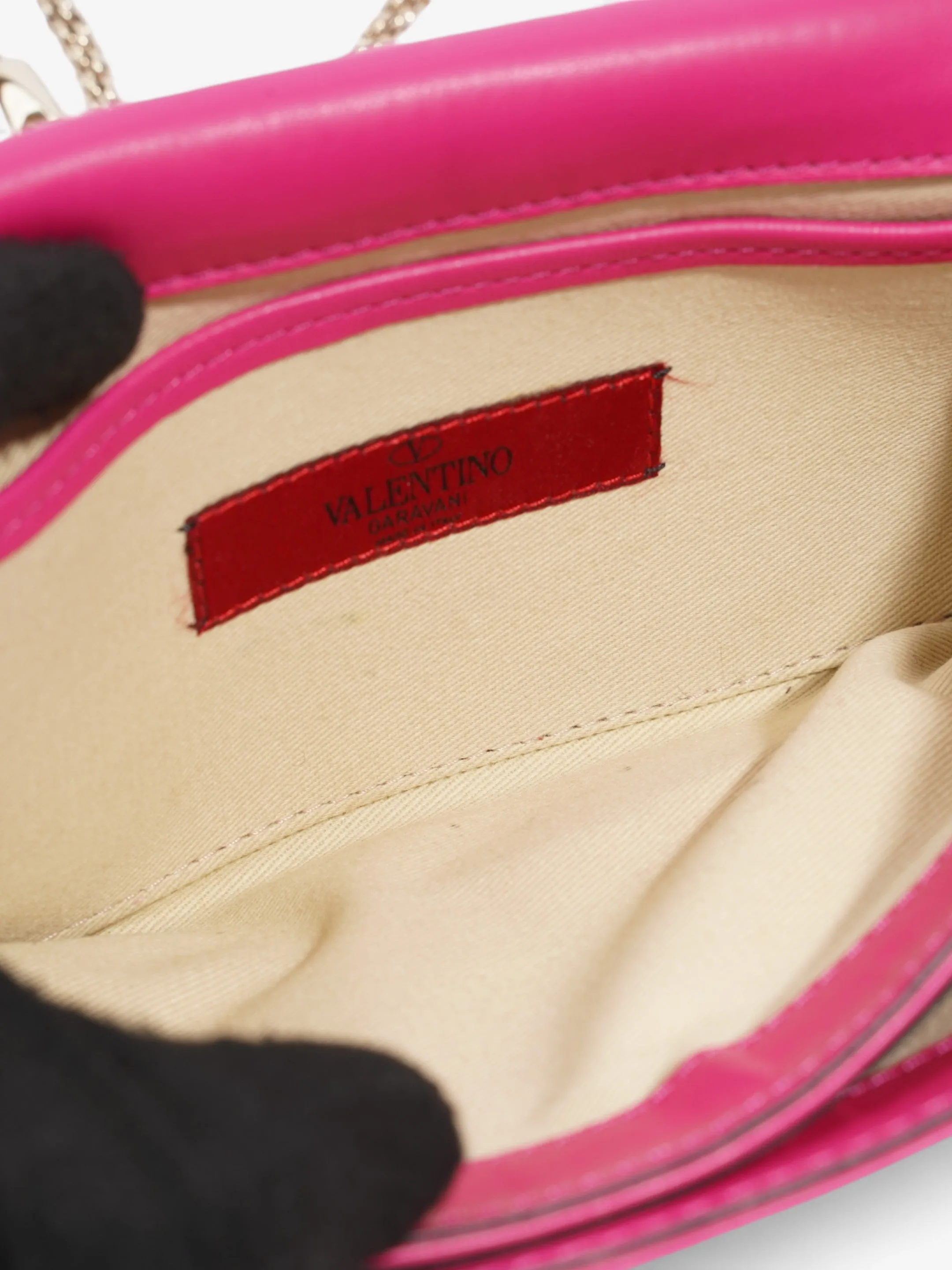 Valentino Va Va Voom Neon Pink Leather