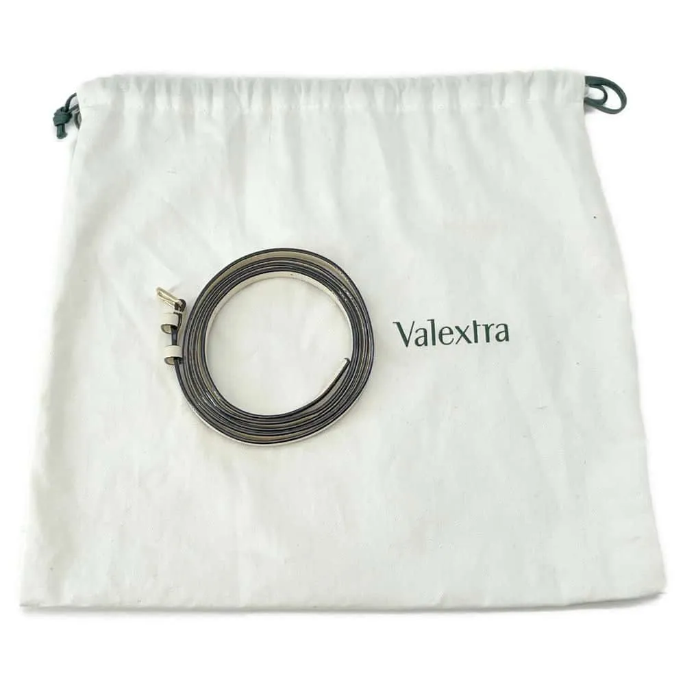 Valextra Iside Belt IvorySGES0061028LOCPL99 Leather
