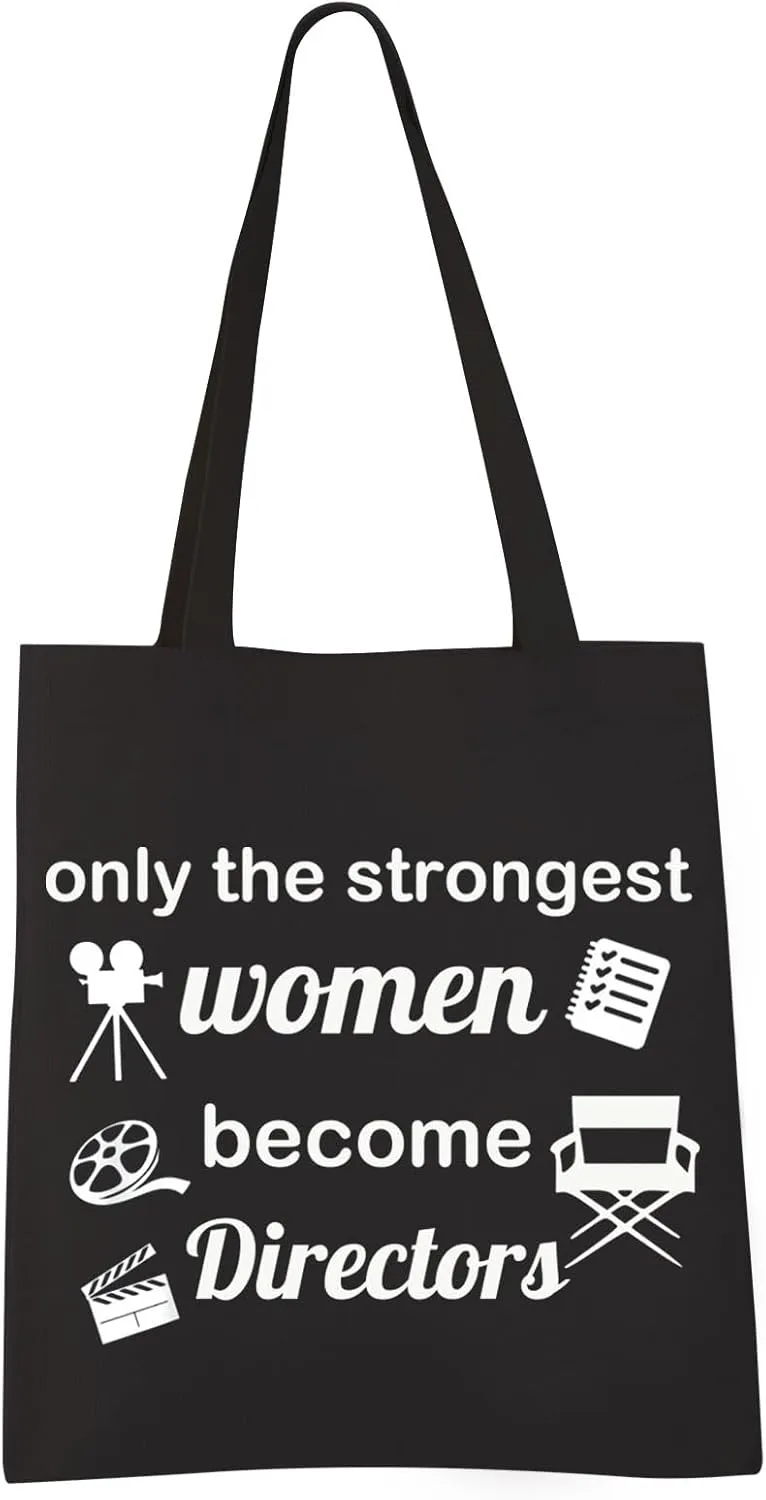 VAMSII Film Director Gifts Tote Bag Filmmaker Gifts for Women Film Gifts Videographer Gift Movie Director Shoulder Bag