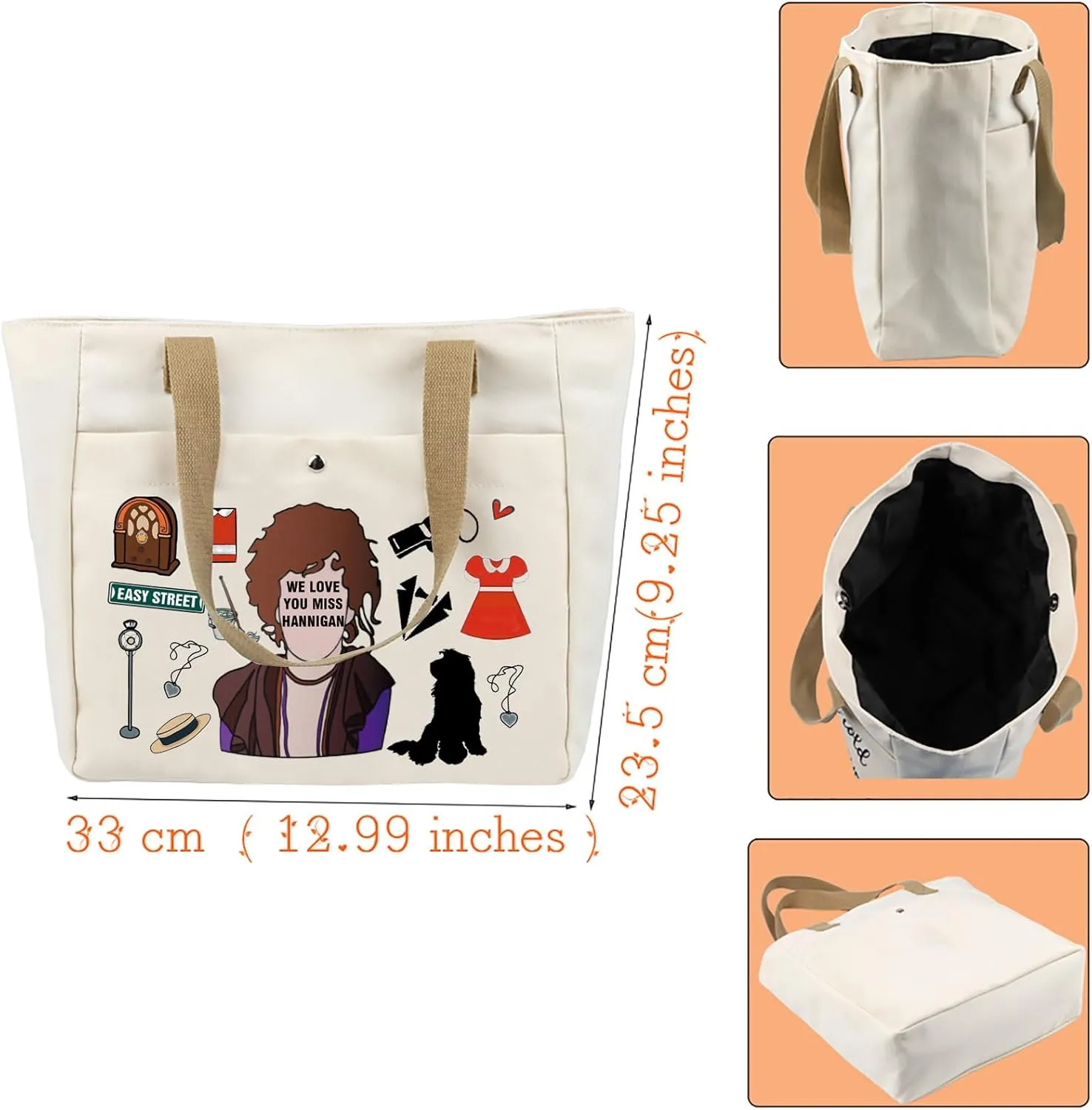 VAMSII Musical Theatre Lover Inspired Gift Musical Miss Makeup Bag Theatre Theater Musical Lover Gifts Movie Merch for Her (MusicalMissBag2)