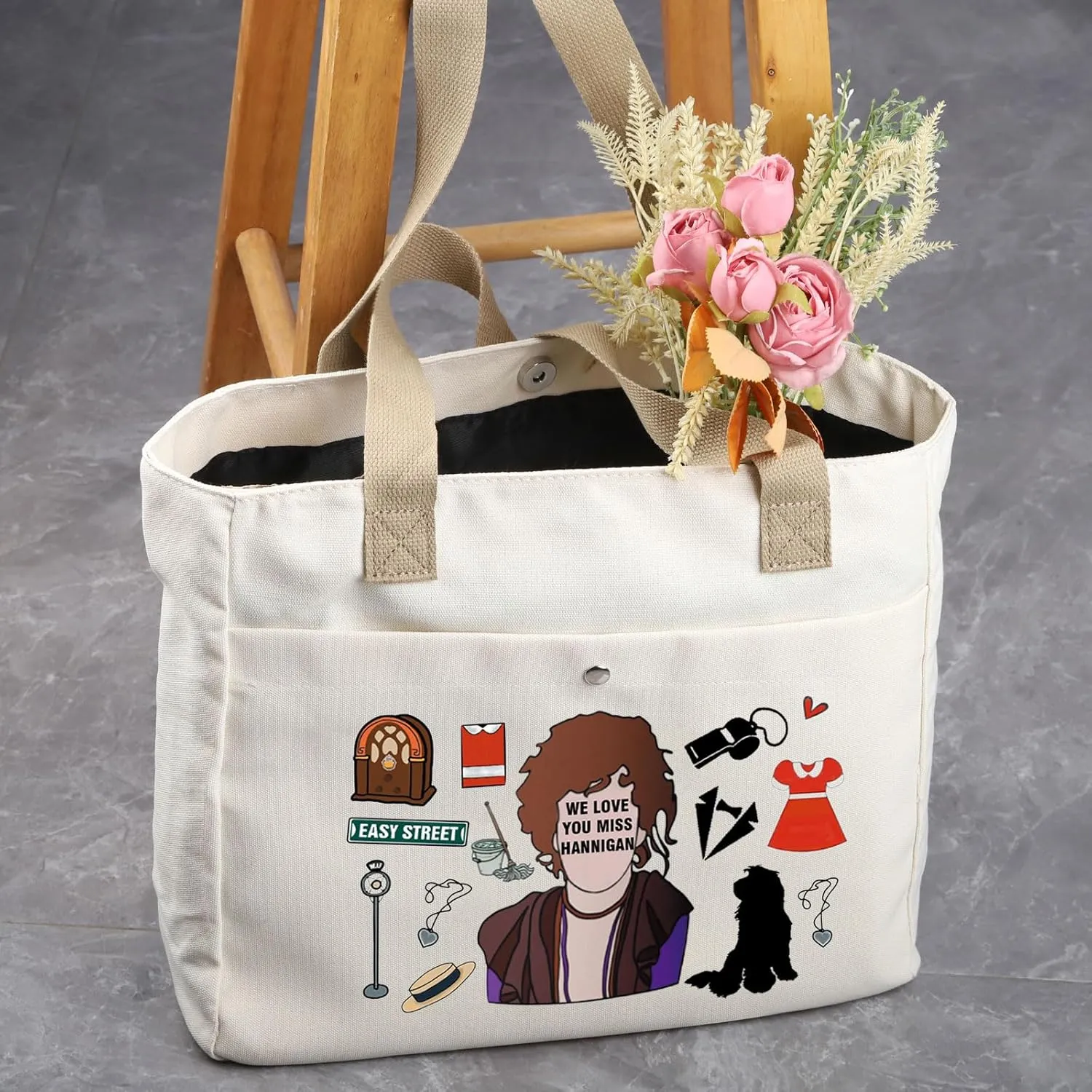 VAMSII Musical Theatre Lover Inspired Gift Musical Miss Makeup Bag Theatre Theater Musical Lover Gifts Movie Merch for Her (MusicalMissBag2)