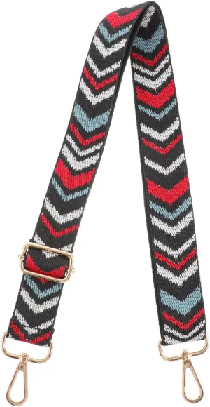 Veemoon Ethnic Style Bag Strap Replacement Wide DIY Shoulder Strap for Women Bag Accessory Decorative Comfortable