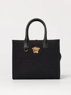 Versace Tote Bags Woman Black