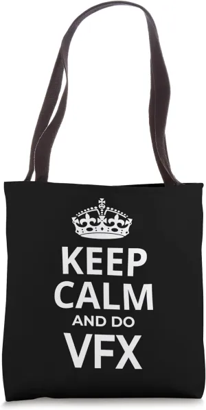 VFX Supervisor / 'Keep Calm And Do VFX!' Funny Saying Tote Bag