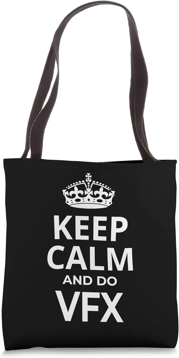 VFX Supervisor / 'Keep Calm And Do VFX!' Funny Saying Tote Bag
