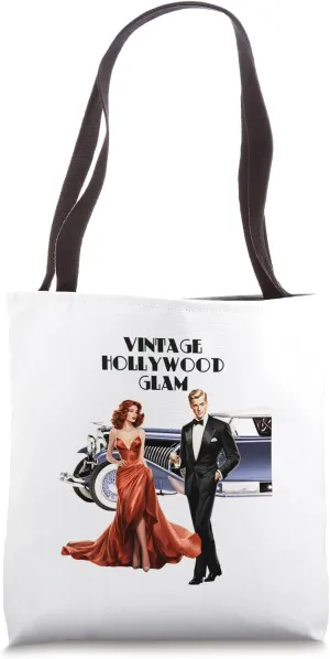 Vintage Hollywood Glam Tote Bag