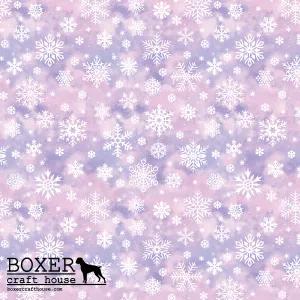Watercolor Snowflake- Pattern Two