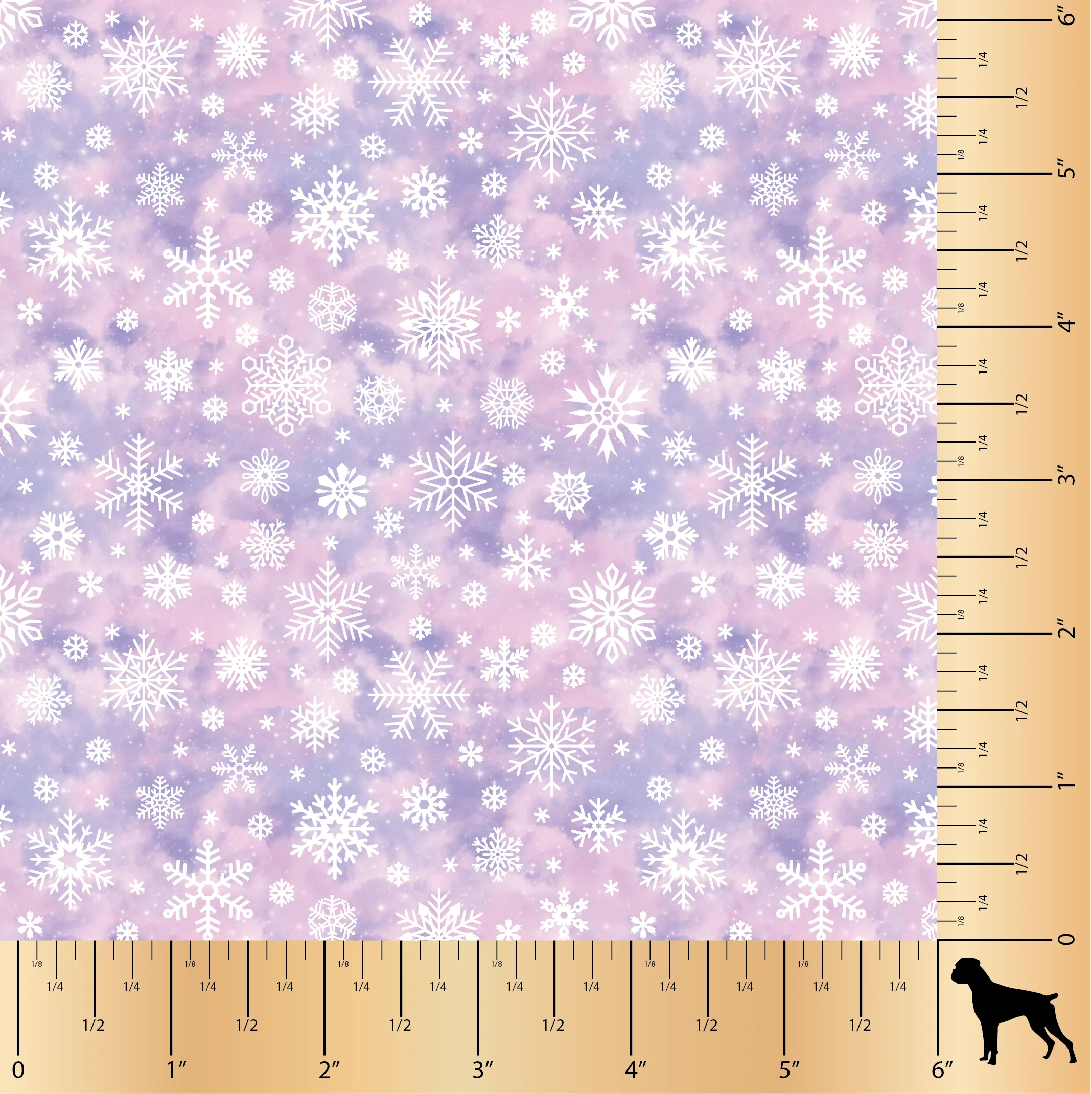 Watercolor Snowflake- Pattern Two