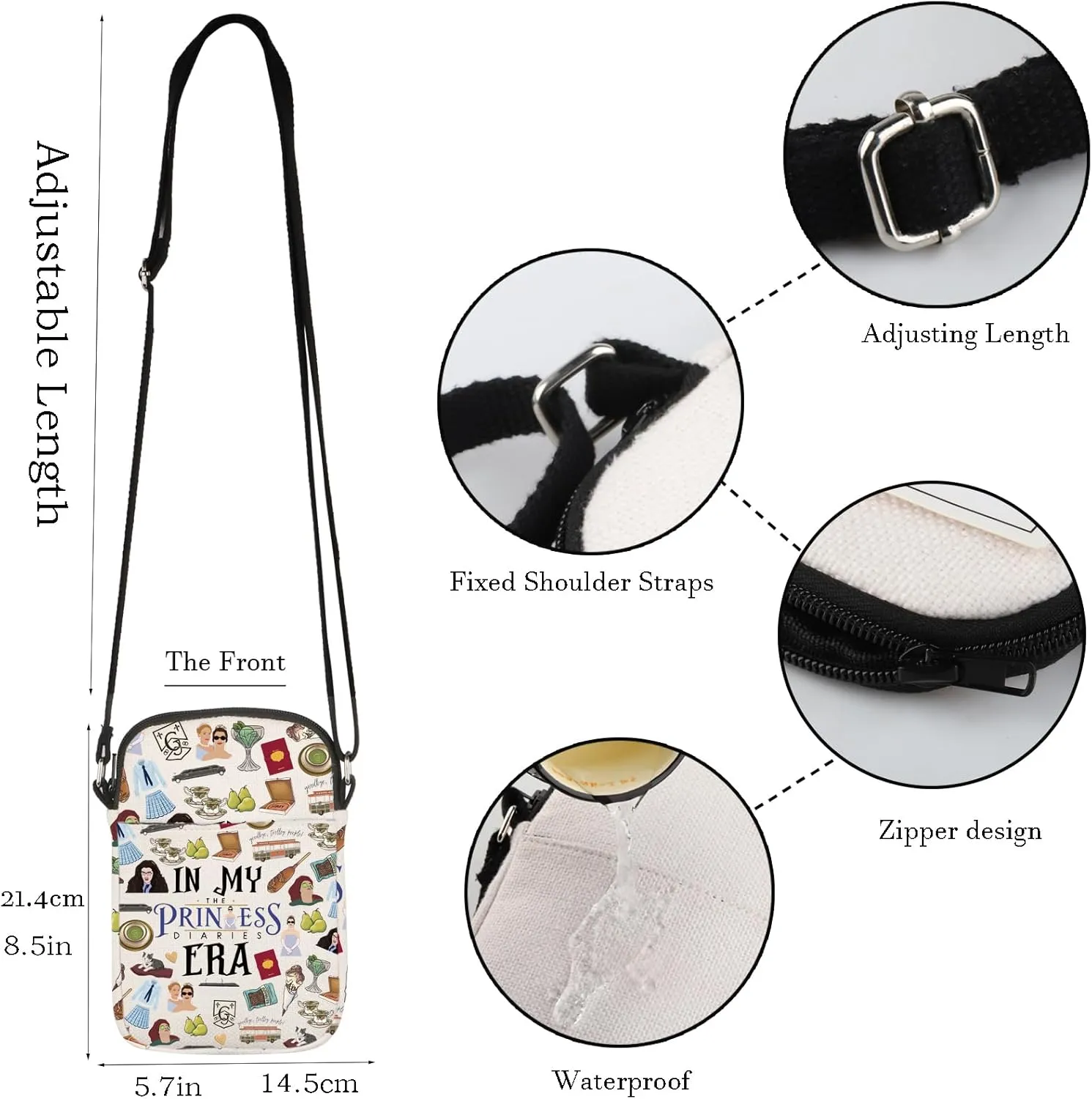 WCGXKO Movie Inspired Treats from The Tote Bag Shopping Bag For Fans