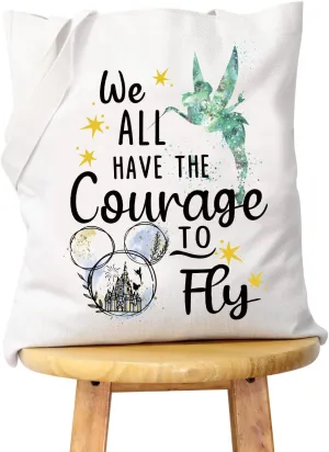 WCGXKO Neverland Gift Cartoon Movie Merchandise Tote Bag