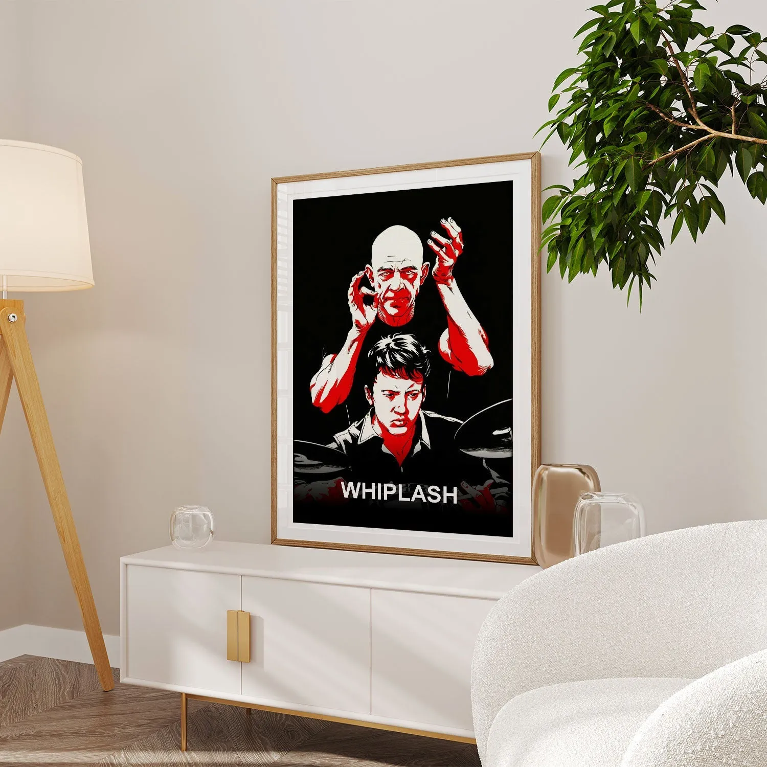 Whiplash (2014) Movie Poster Art