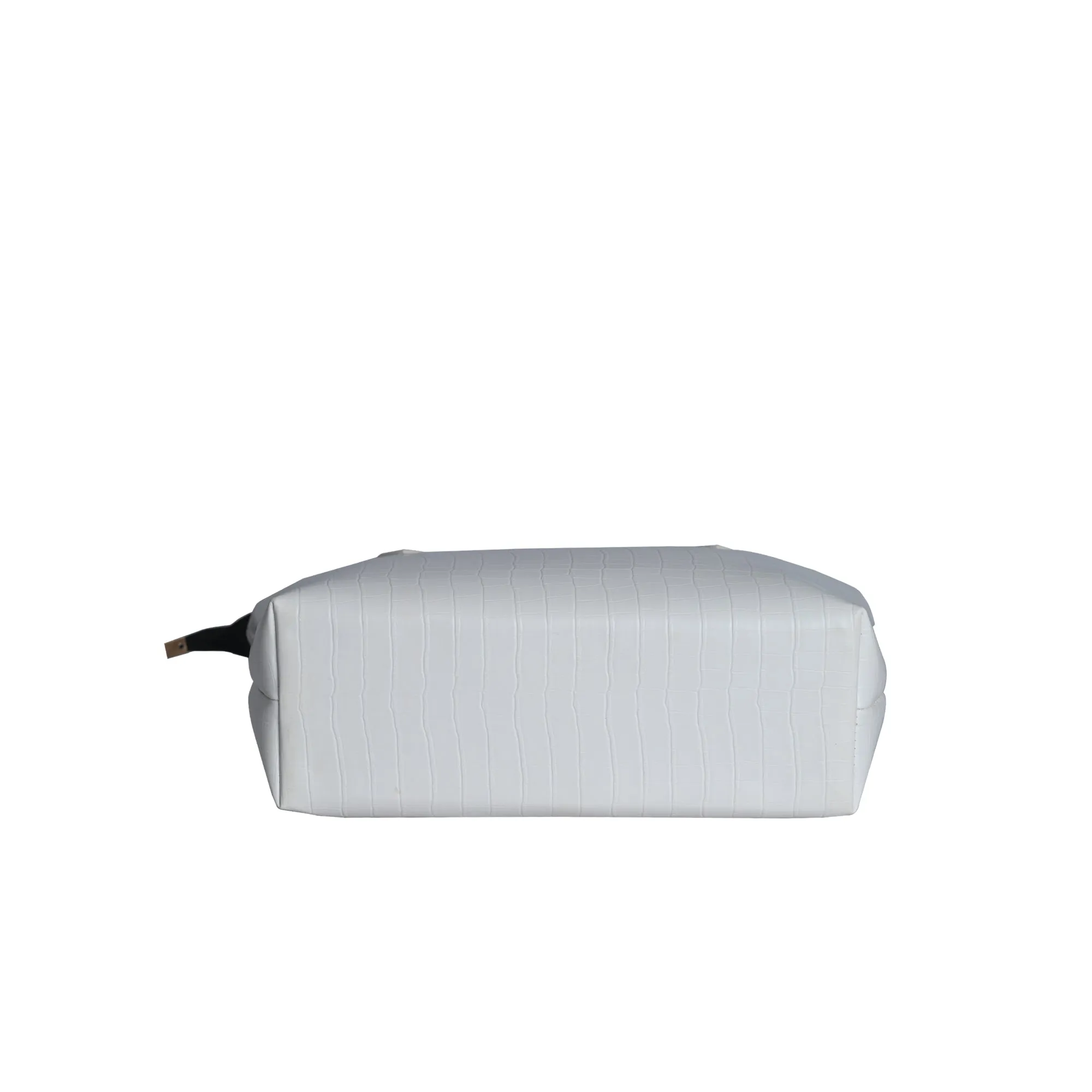 White Belle Croc Tote Bag