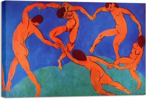 Wieco Art Canvas Prints Dance by Henri Matisse Abstract Matisse Posters Canvas Wall Art for Wall Decor and Home Office Decorations