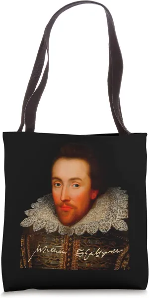 William Shakespeare the Bard Tote Bag