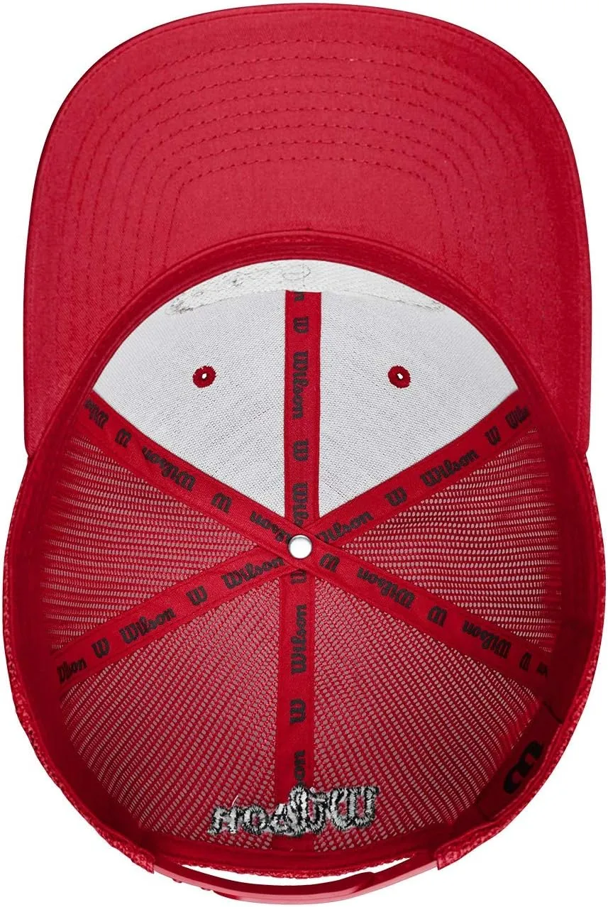 WILSON A2000 Leather Patch Snapback Hat