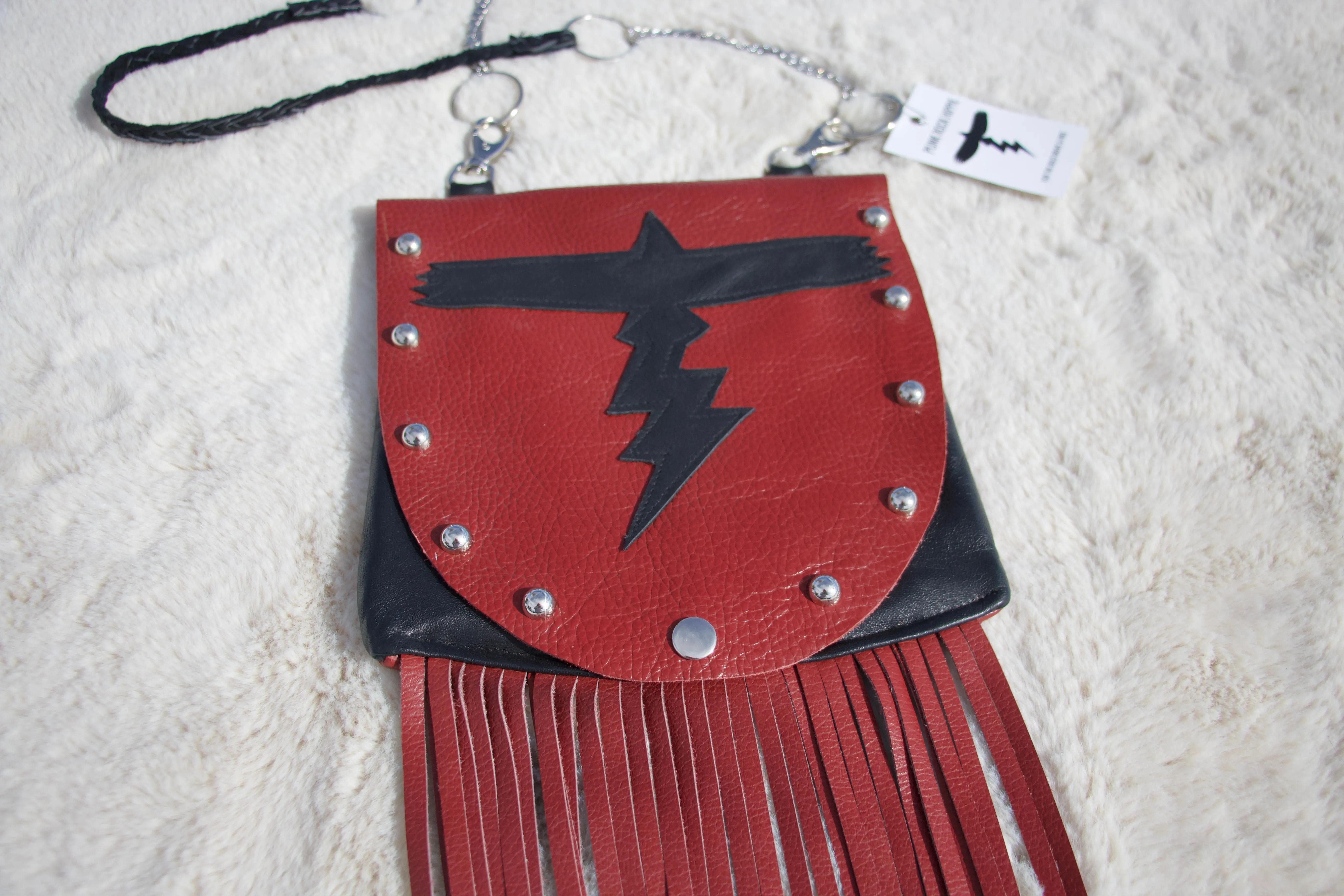 Witchy Woman Italian Leather Handbag
