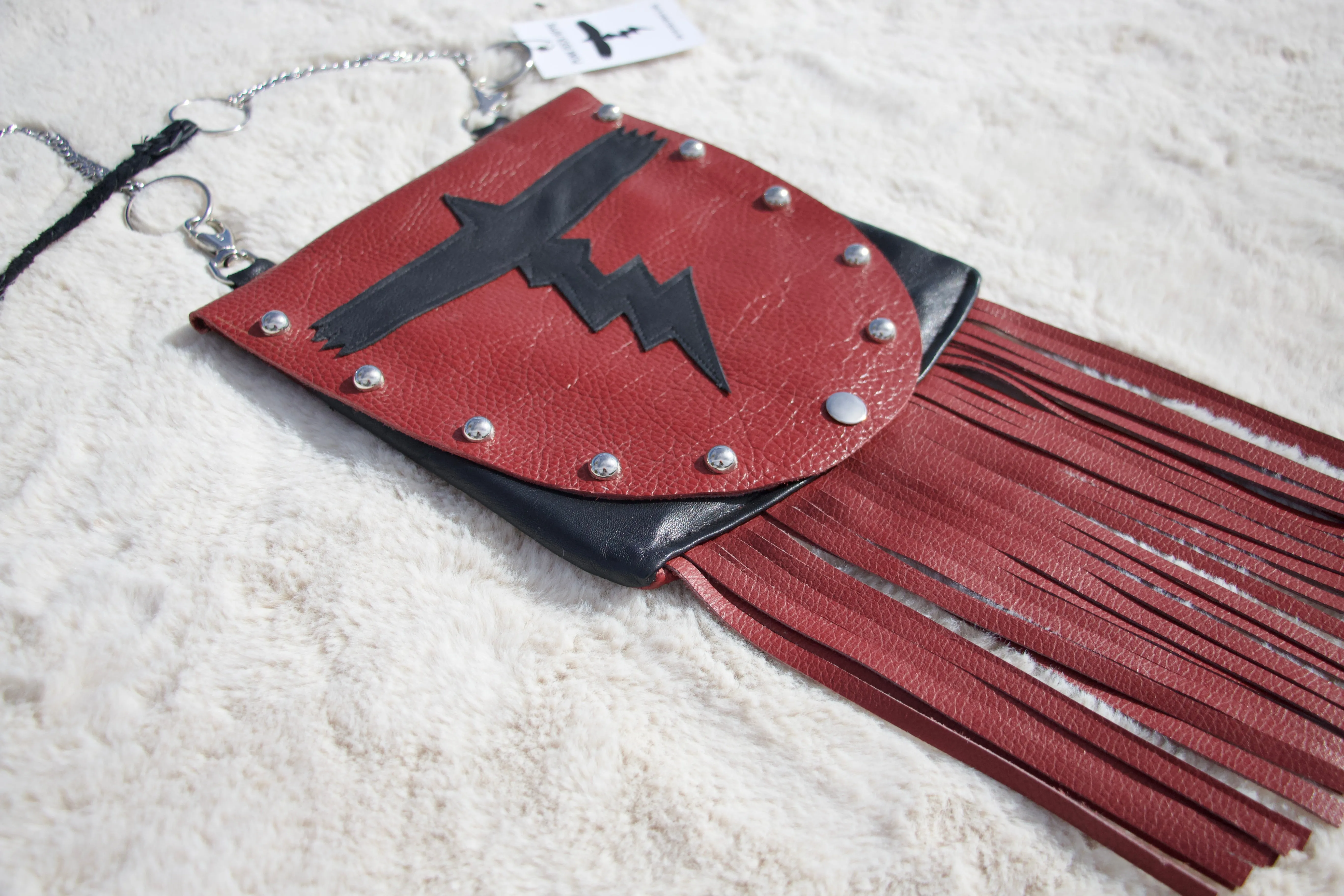 Witchy Woman Italian Leather Handbag