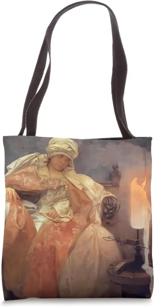 Woman with a Burning Candle (1933) Tote Bag