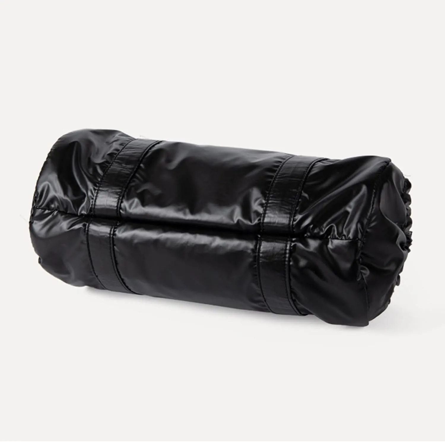 Women Aesthetic Nylon Shoulder Bag Korean Styles Casual Multipurpose Commuters Student Cylinder Underarm Handbag Purse Shoulder Handbag