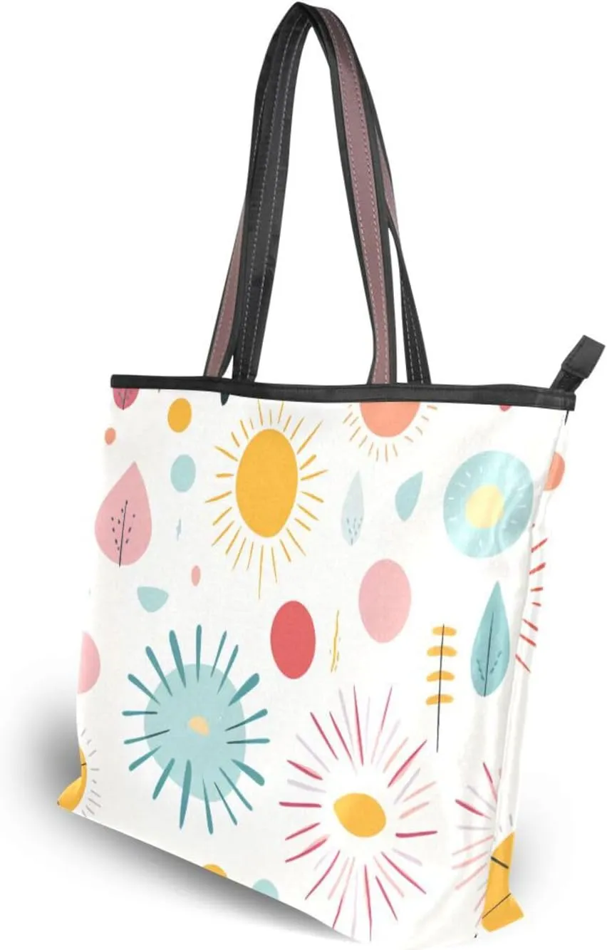 Women Tote Bag, Large Shoulder Hobo Bags Casual Handbags Big Capacity Shopping Work Bag for Vacation, 21