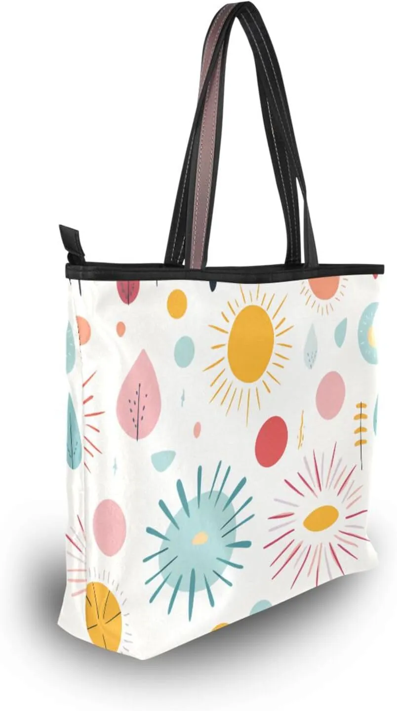 Women Tote Bag, Large Shoulder Hobo Bags Casual Handbags Big Capacity Shopping Work Bag for Vacation, 21
