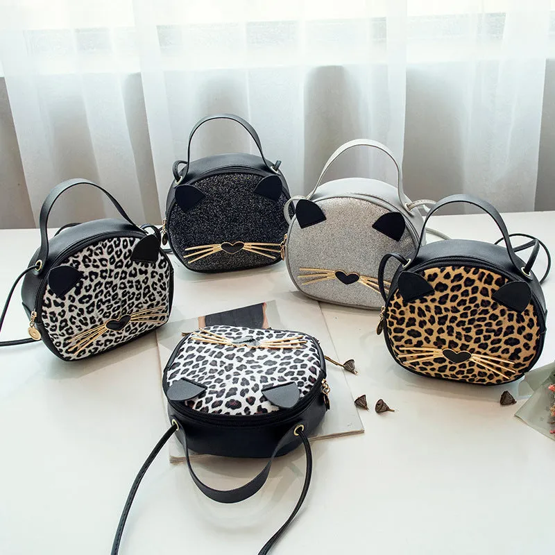 Women's Autumn Trendy Animal Pattern Stylish Shoulder Bags