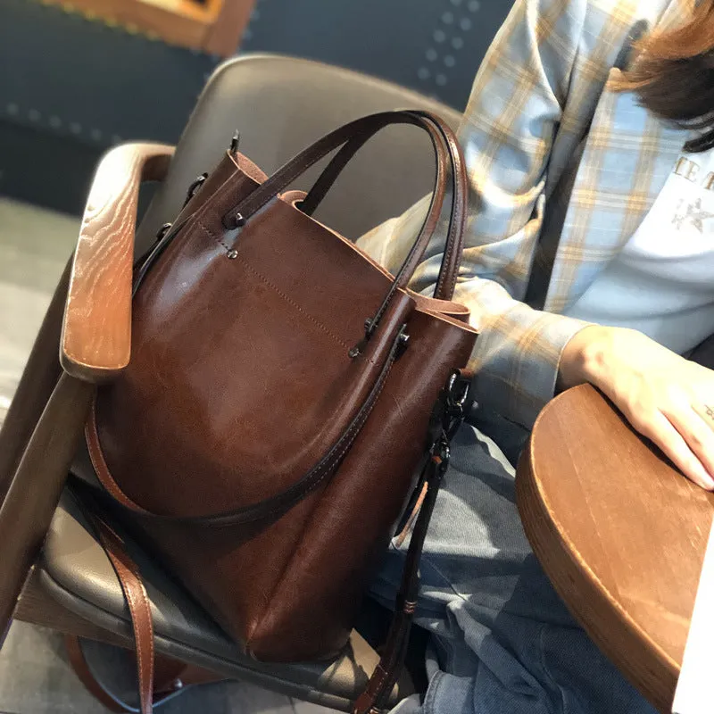 Women's Commuter Big Large Capacity Portable Shoulder Bags