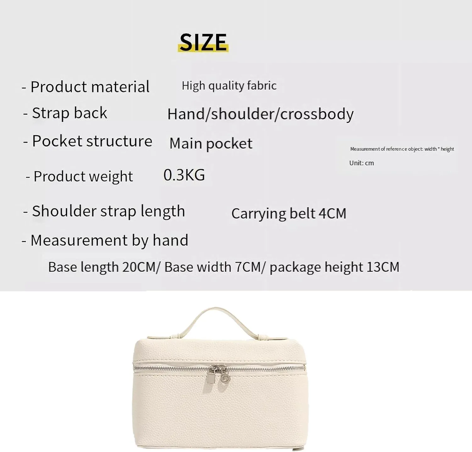 Women's Commuting Handbags Square Shoulder Bags Adjustable Crossbody Bag Zipper Purses