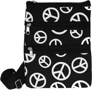 Women's Fashion Print Small Hipster Cross-body Bag