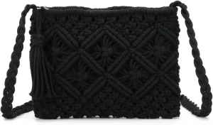 Women’s Handwoven Crossbody Purse Summer Beach Clutch Purses Woven Handmade Shoulder Handbag