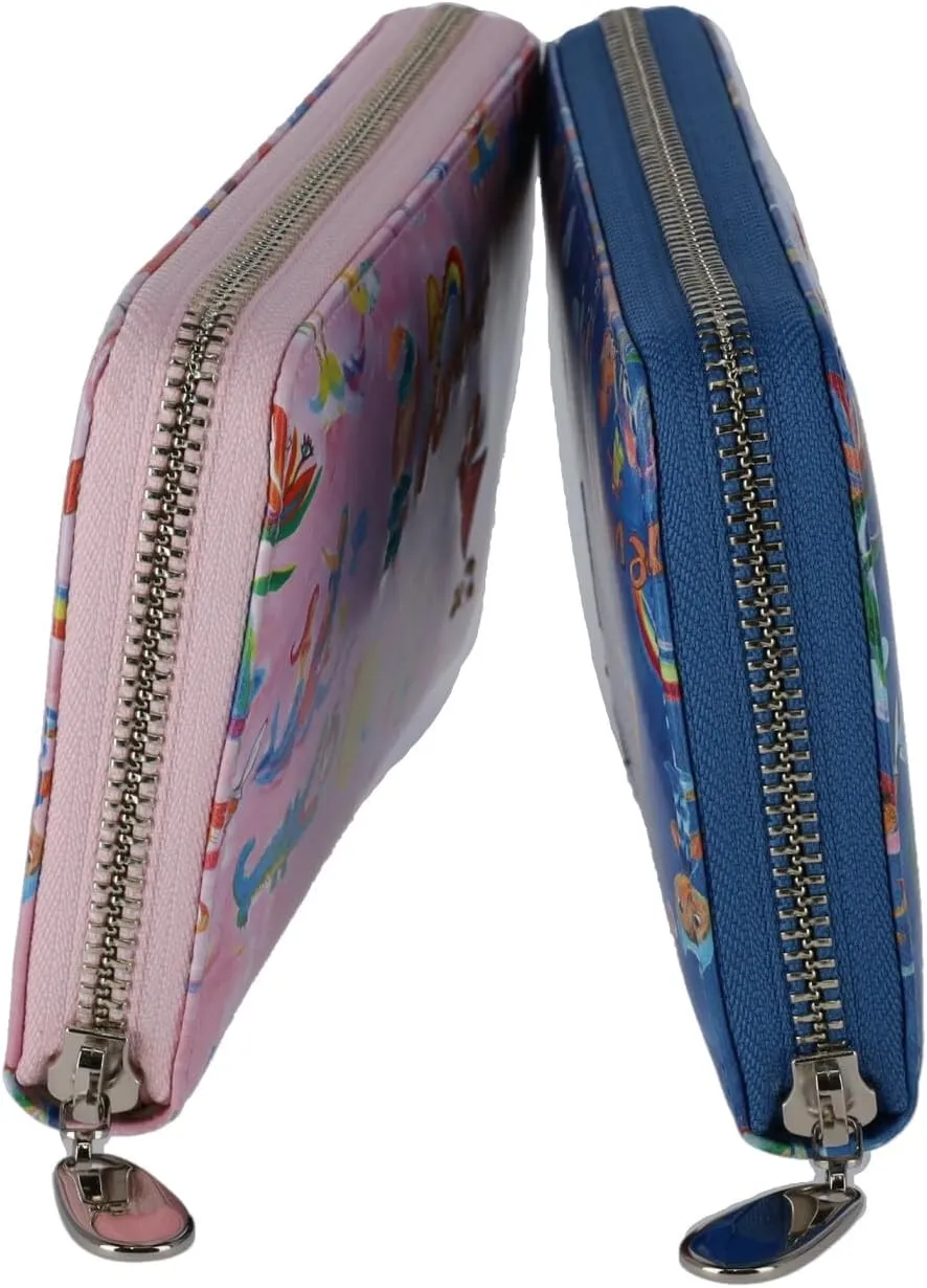 Women's Merchen Pattern Rf Long Wallet