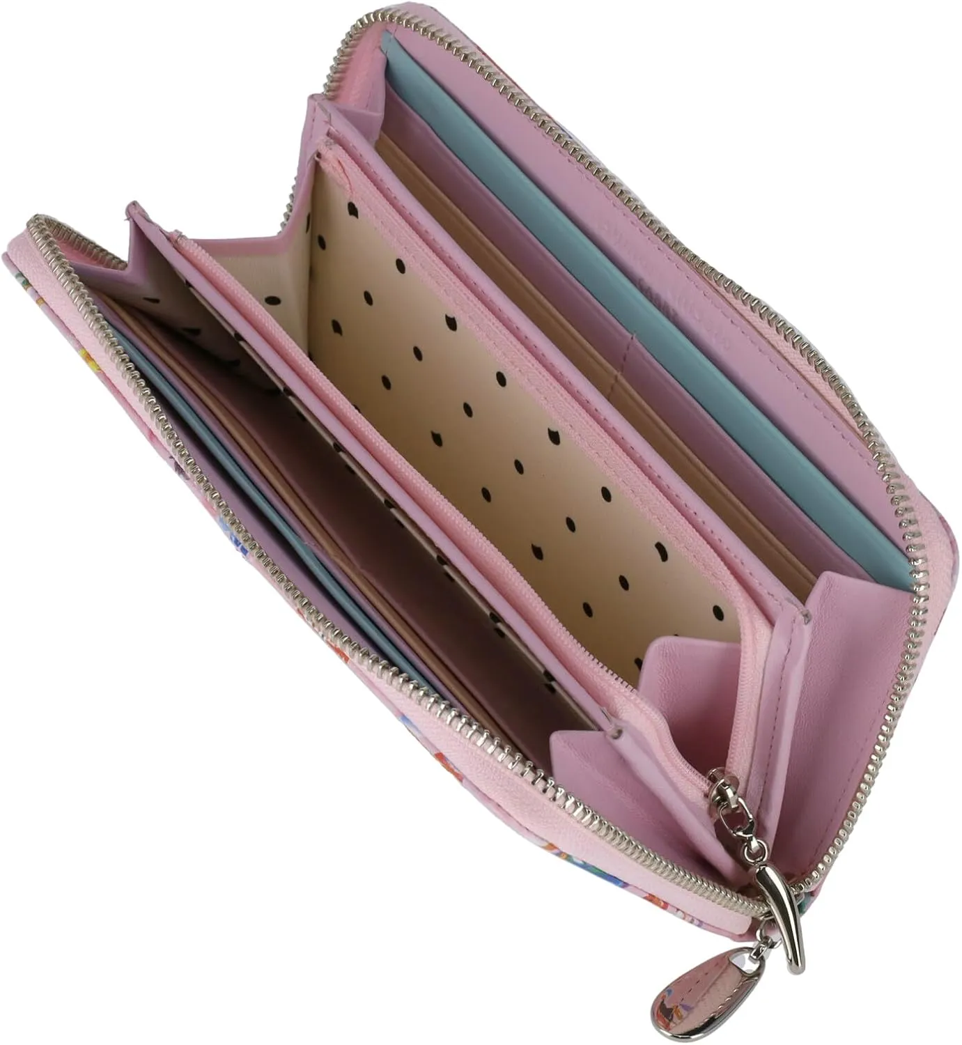 Women's Merchen Pattern Rf Long Wallet