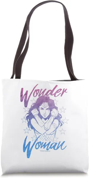 Wonder Woman Movie Retro Stance Tote Bag