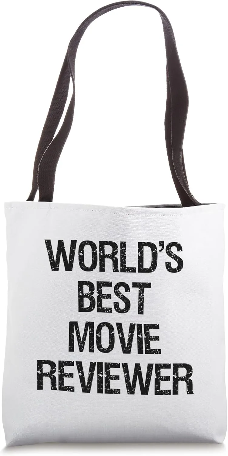 World's Best Movie Reviewer Tote Bag