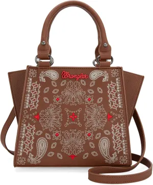 Wrangler Purses for Women, Cute Tote Bags Western Designer Top-handle Handbags