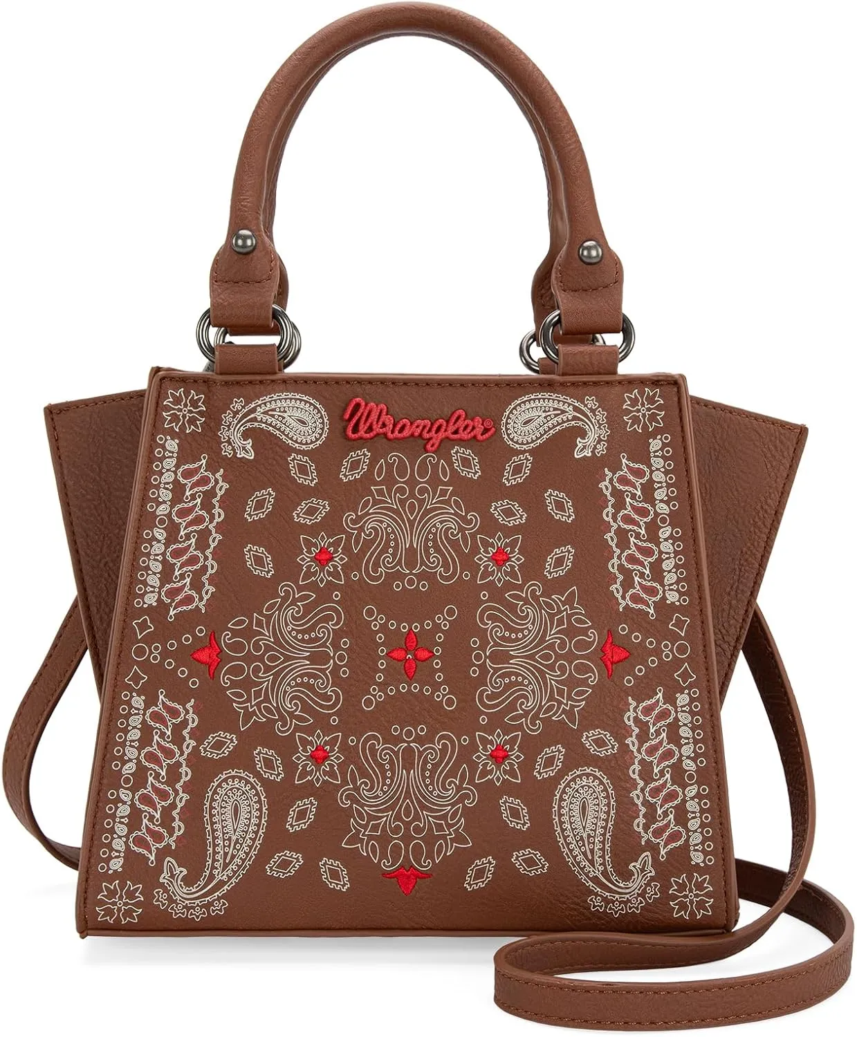 Wrangler Purses for Women, Cute Tote Bags Western Designer Top-handle Handbags