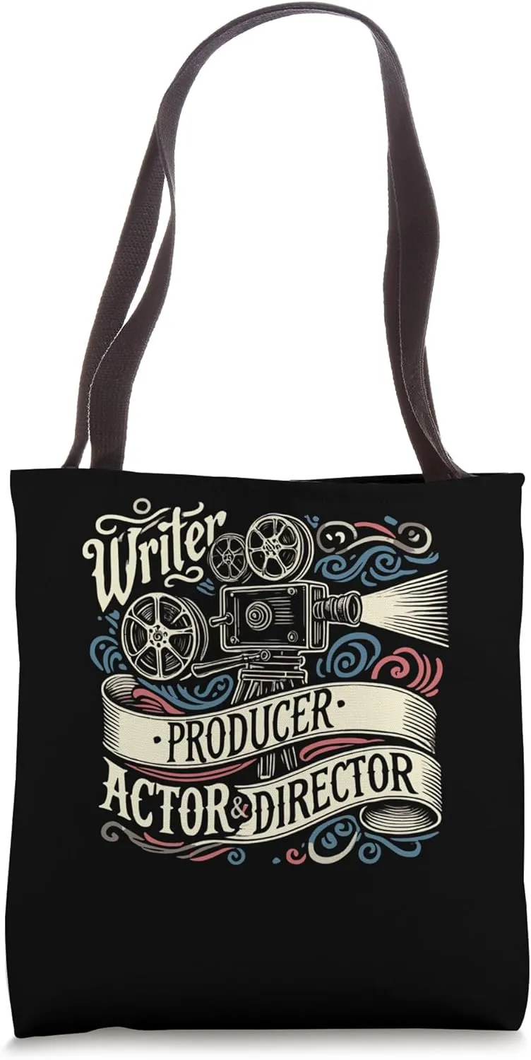 Writer Producer Actor Director Clapboard Filmmaker Tote Bag